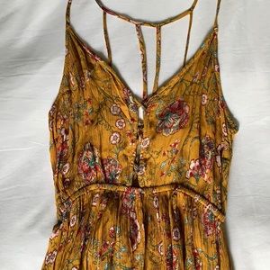 Boho floral dress